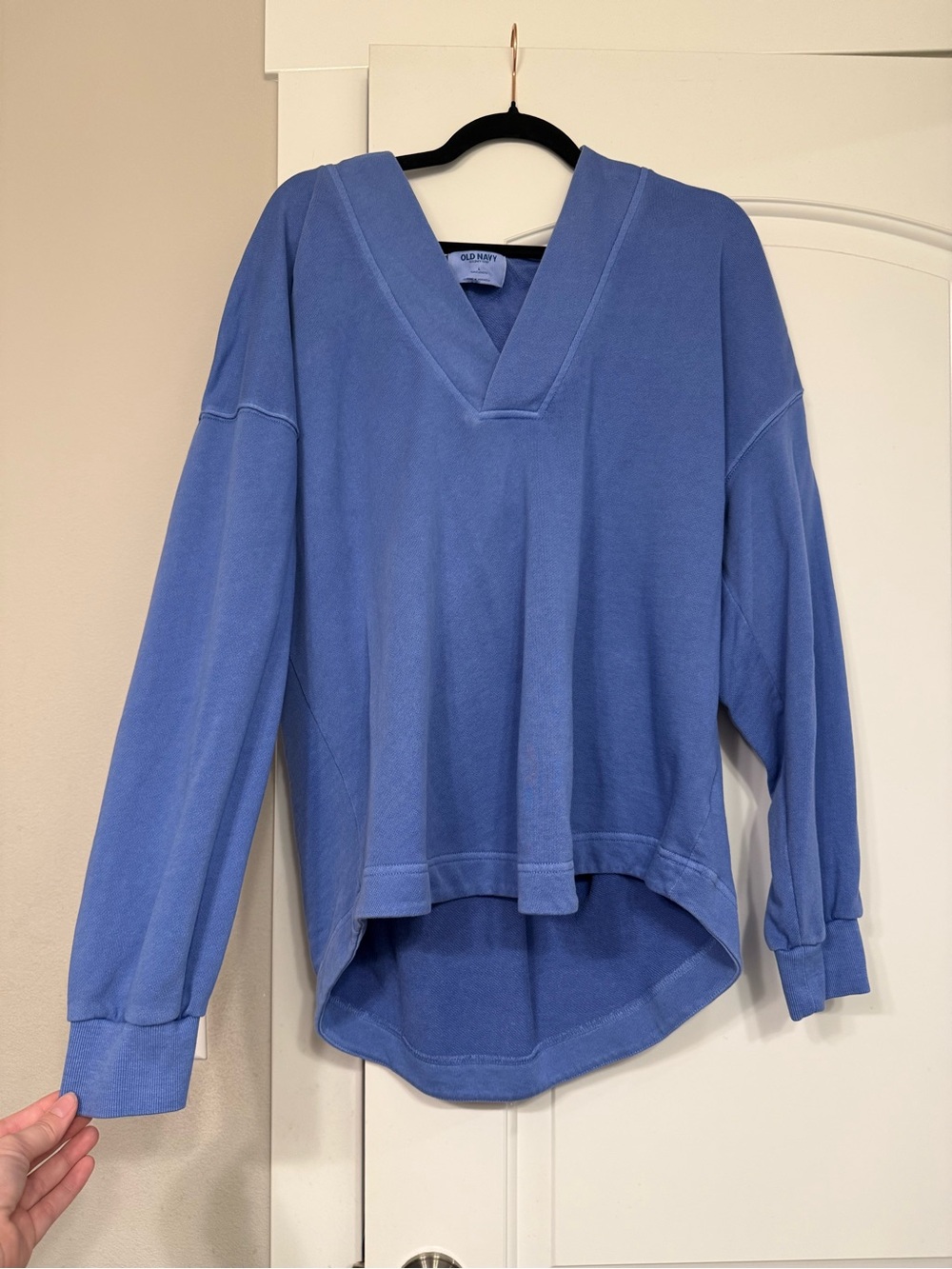 Old Navy Periwinkle V-Neck Pullover Sweater
